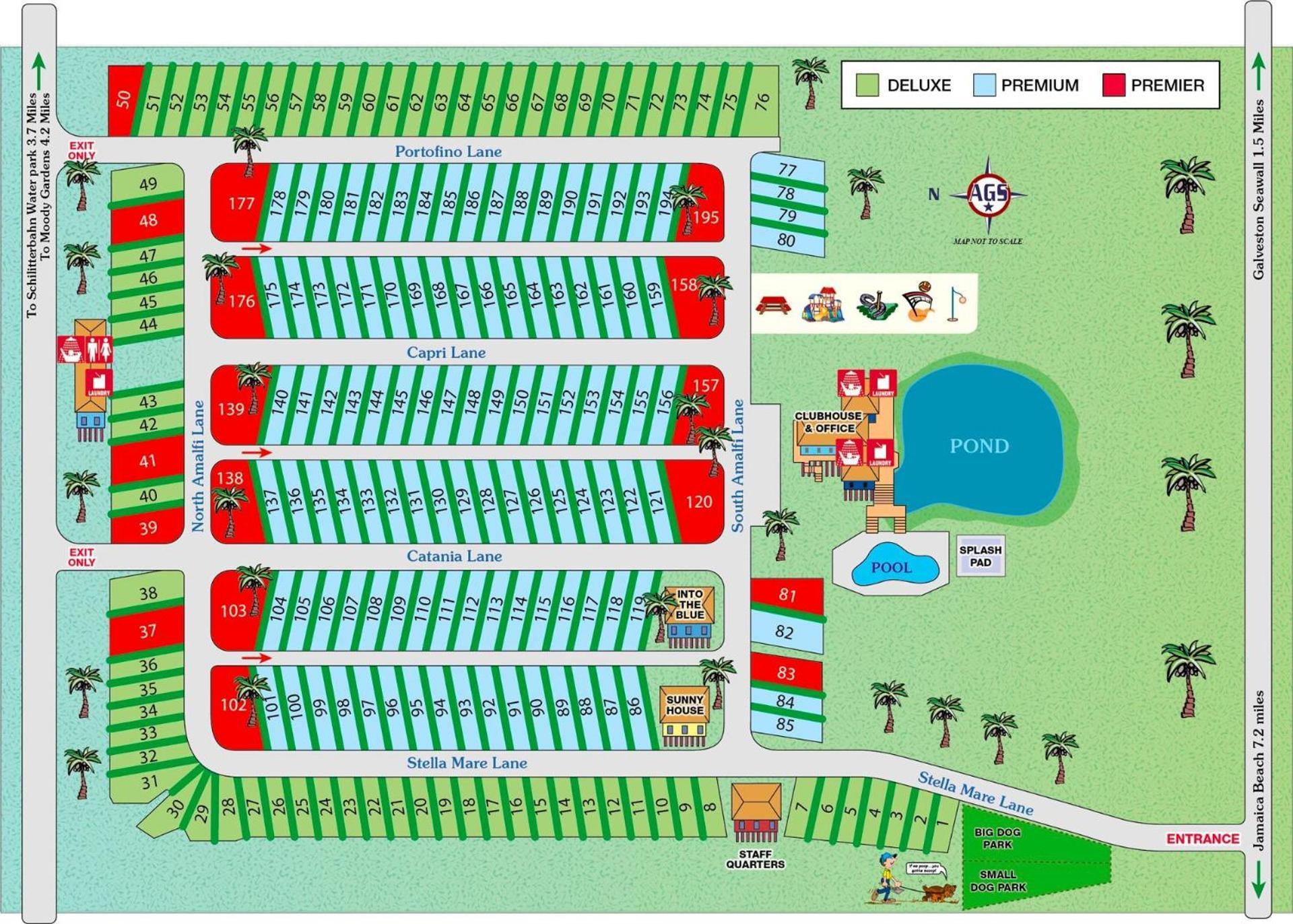 Stella Mare Rv Resort Галвестън Екстериор снимка